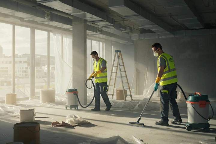 Agents de nettoyage de fin de chantier Évreux