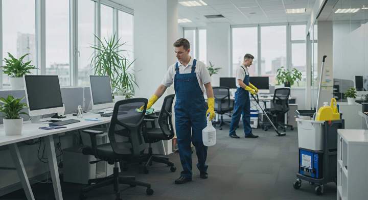 Nettoyage de bureaux près d'Evreux
